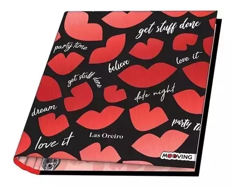 Carpeta Mooving 3x40 escolar Las Oreiro