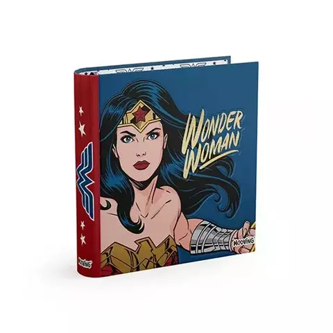 Carpeta Mooving 3x40 escolar Wonder Woman