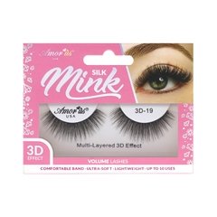 SILK MINK 3D LASHES 19 - AMOR US