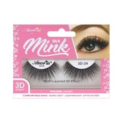 SILK MINK 3D LASHES 24 - AMOR US