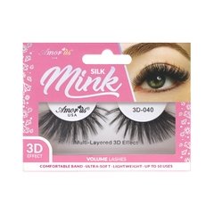 SILK MINK 3D LASHES 40 - AMOR US