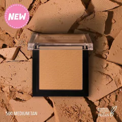 LAVISH PRESSED FINISHING POWDER 500 MEDIUM TAN - MOIRA