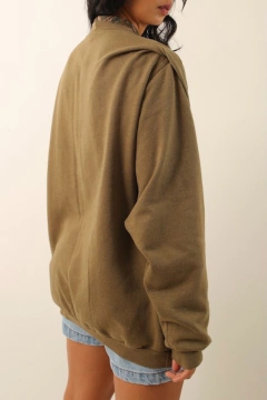 Moletom Ralp Lauren verde bordado - loja online