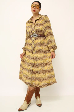 Vestido estampado ATELIE PARISIENSE