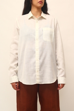 Camisa manga longa cru vintage - loja online