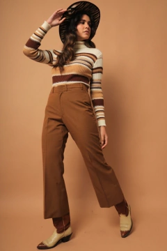 Imagem do Calça flare caramelo 70’s hollywood