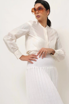 camisa seda YSL original vintage