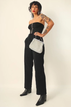 Bolsa de mão malha metal branca - loja online