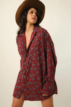 camisa estampada LEE vintage 90’s - comprar online