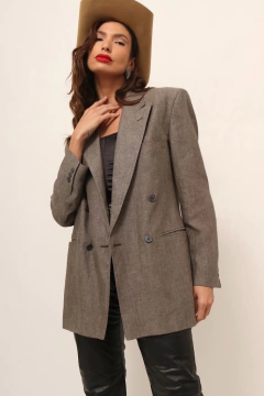 Imagem do Blazer YSL forrado vintage 70’s hollywood