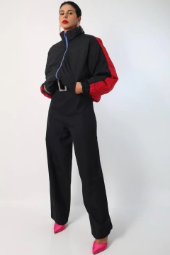 Jaqueta Puff dupla face nylon cropped - comprar online