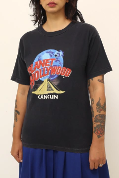 Camiseta Planet Hollywood preta