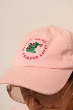 Bone rosa Dinossauro vintage