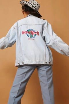 jaqueta jeans HARD ROCK replica vintage