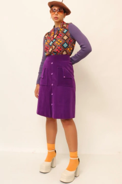 Camisa flores vintage hippie 70´s - Capichó Brechó