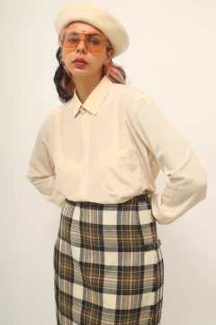 Camisa Dior creme vintage - comprar online