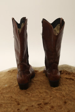 Bota marrom western clássica 35 - comprar online