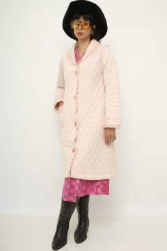Roupão rosa matelasse vintage - comprar online