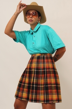 Blusa Dior verde bolso canguru vintage - loja online