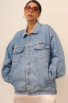 Jaqueta jeans PUBLIC HOUSE classica vintage - loja online