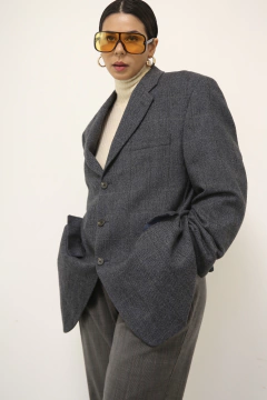 Blazer RALPH LAUREN azul vintage 100% LÃ