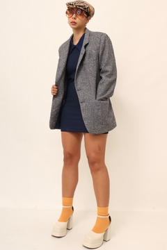 Blazer azul VALENTINO vintage - loja online
