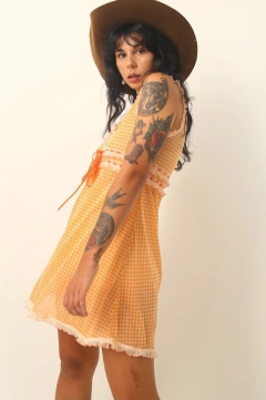 camisola xadrez transparencia vintage - loja online