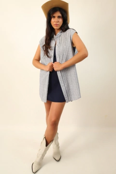 regata xadrez estilo vestido vintage - comprar online