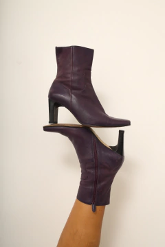 bota Bota roxa 100% couro 38 - comprar online