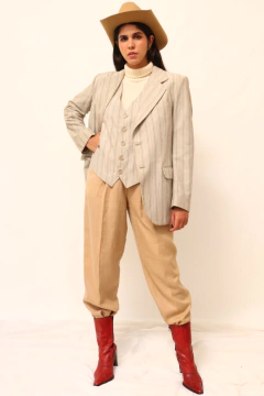 Conjunto colete + blazer Jane vintage - comprar online