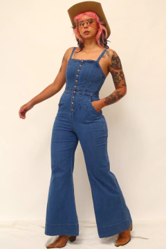 Macacão flare jeans CEA - comprar online