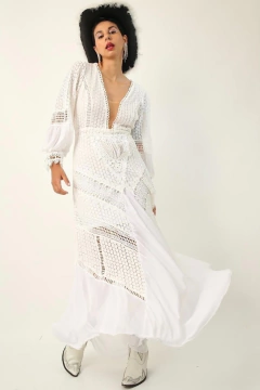 Vestido renda Luciana TUART boho chic na internet