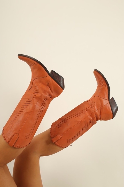 Bota couro caramelo COLCCI 37