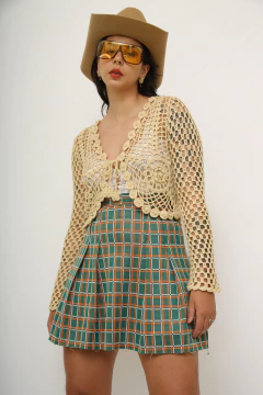 Cropped crochet SAGO PARGO - loja online