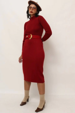 saia cintura mega alta tricot forrada na internet