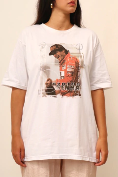 Camiseta AYRTON SENNA vintage - Capichó Brechó