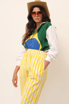 Camisa do Brasil Dudalina 2002