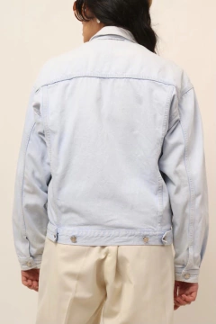 jaqueta jeans pelego pelucia vintage - loja online