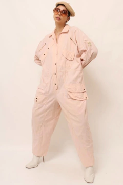 macacao top gun rosa vintage