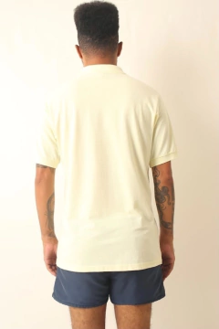 Polo amarelo logo original LACOSTE - comprar online