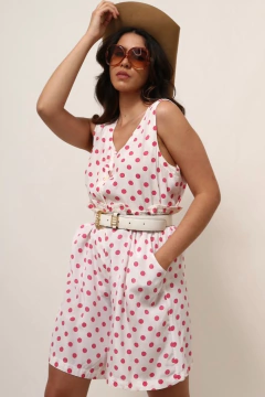conjunto poa shorts + camisa vintage - comprar online