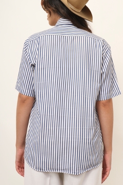 Camisa manga curta listras GIORGIO ARMANI - comprar online