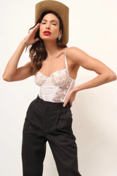 calça cintura alta vintage alfaiataria preto na internet