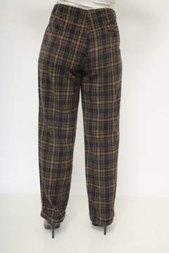Imagem do Calça lã vintage xadrez