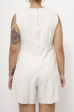 Macaquinho linho vintage - comprar online