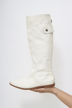 Bota branca xuxa ZARA 36 BR - comprar online