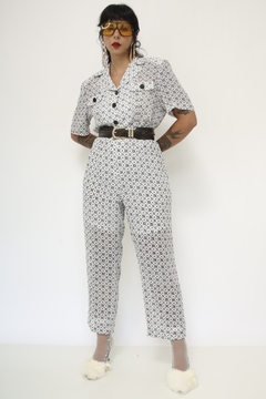 Conjunto branco estampa CALÇA + CAMISA