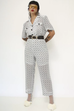 Conjunto branco estampa CALÇA + CAMISA - loja online