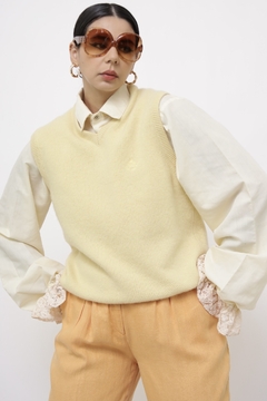 Colete amarelo vintage VIA VENETO na internet