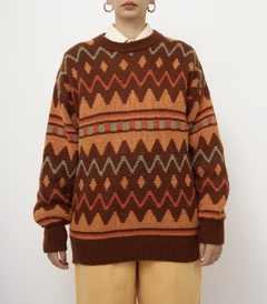 Pulover vintage 90´s laranja na internet